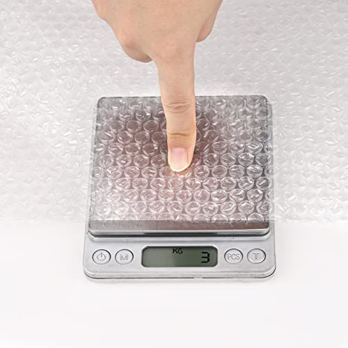 wanguagua Bubble Packing Moving Wrap, 12 Inch x 72 ft Total, 2 Pack - size: 12in. x 36ft. / 2 Rolls