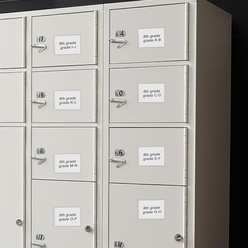 50 Pcs Magnetic Label Holder, 5.5 x 3.5 Inches Pallet Rack Sign Holder with Two Magnetic Strips, Clear Double Sided Window Display Frame Easy Front Opening, Office Rack & Shelf Card Holders
