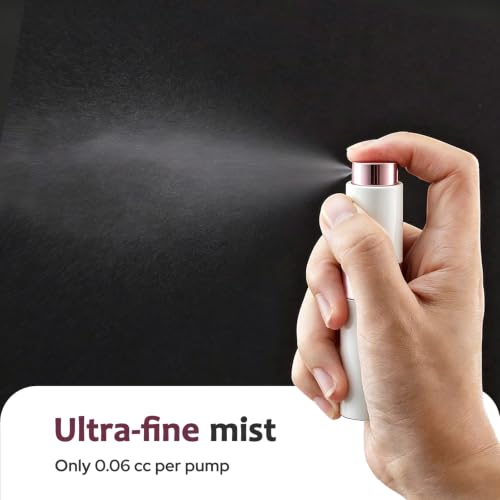 LISAPACK 8ml Travel Perfume Bottle Refillable, 3 PCS Cologne Atomizer Spray - color: 3 white