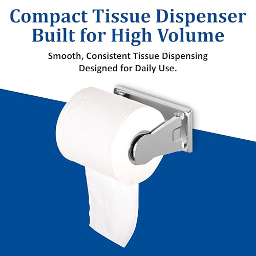San Jamar SANR200XC Locking Toilet Tissue Dispenser, Plastic, 1 Count