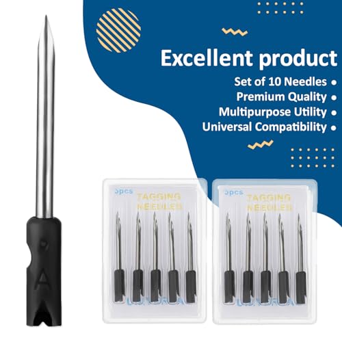 Jeffdad 10pcs Standard Tagging Gun Needles, Replacement Needles Tagging Gun Clothing Retail Tagging Gun Needles Price Tag Gun Needles Micro Gun Needles, 559814_3_TAJ6xmieM