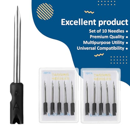 Jeffdad 10pcs Standard Tagging Gun Needles, Replacement Needles Tagging Gun Clothing Retail Tagging Gun Needles Price Tag Gun Needles Micro Gun Needles, 559814_3_TAJ6xmieM