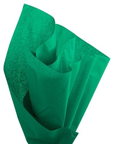 Brand New Tissue Paper Pack 48 Sheets 20 Inch x 30 Inch Festive Green - color: Festive Green
