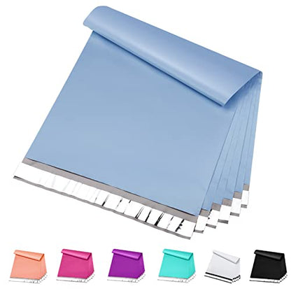 Metronic Poly Mailers 24x24 50 Pack, Extra Large Self Seal Shipping Bags - color: Light Blue, size: 24x24 50PC
