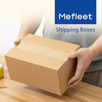 Mefleet 10x7x5" Shipping Boxes 50 Pack Corrugated Cardboard Box Brown - size: 10x7x5 inches (50 Pack)