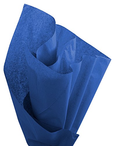 Brand New Tissue Paper Pack 48 Sheets 20 Inch x 30 Inch Sapphire - color: Sapphire