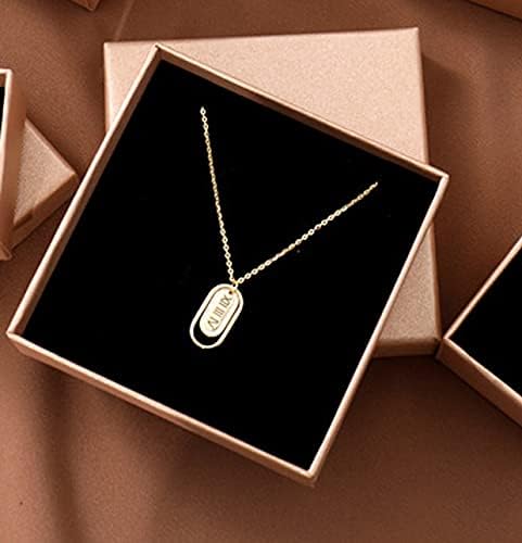 HomeImpel 12 Packs Kraft Paper Jewelry and Retail Boxes, 2.76 x 2.76 x 1.18-inches, Mache Earring Pendant Necklace Boxes, Square Cardboard Jewelry Boxes Cotton Filled (Champagne) - color: Champagne