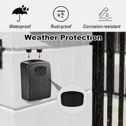 XXL Large Key Lock Box, 5.5"x4.1"x2.1", Upgraped Material