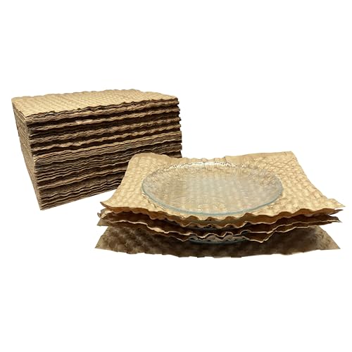 Bubble Paper Sheets., Pack of 9000/1 pallet, Double Sheets/23"x15", Packing Paper For Moving, Packing Or Storing Delicate Items, Eco Cushioning Wrap, Alternative to Plastic Bubbles - size: Double Sheets/23"x15"