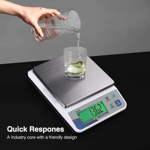 Polit Digital Kitchen Scale, Commercial Grade for Baking, 30lb/13kg