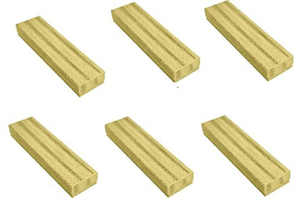 RJ Displays 6 Pack Gold Foil Paper Cardboard Color Cotton Boxes Jewelry Bracelet, Watches, Necklace and Anklet Gift Displays 8" x 2" (Gold) - color: Gold