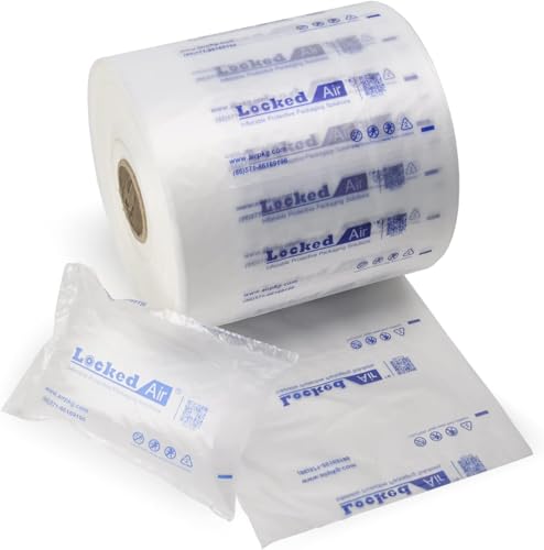 Air Pillows for Packaging Inflatable Air Cushion Film Roll for Packing 490 Feet Heavy Duty Air Bubble Bags Wrap Box Filler Shipping Supplies for Fragile Items Alternative to Peanuts Foam - size: 150m