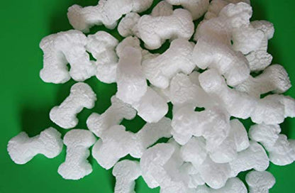 Bubblefast! Brand FunPak MiniPack Plant Based Biodegradable Packing Peanuts, 0.60 cu ft Bag, Compostable (Dog Bones) - style: Dog Bones