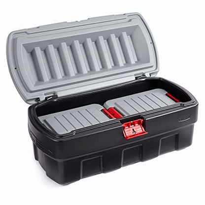 Rubbermaid ActionPacker️ 48 Gal with 8 Gal Containers Nested, Lockable Storage Bins, Industrial, Rugged Storage Container Bundle with Lids - size: 48 gal Bundle
