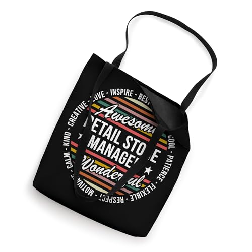 Retail Store Manager Tshirt Gifts Appreciation Inspire Tote Bag