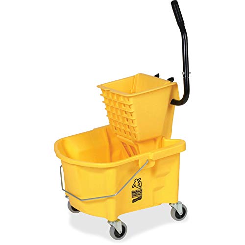 Genuine Joe Splash Shield Mop Bucket/Wringer