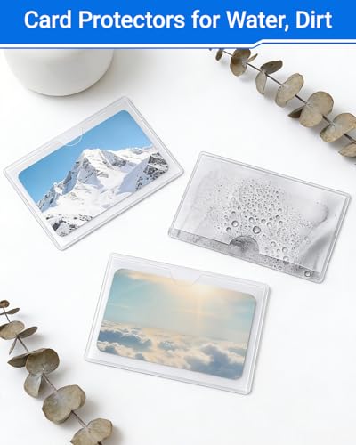 20 PCS Clear Self Adhesive Plastic Label Pockets, Top Loading Business & Library Index Card Holders, Peel and Stick Sleeves for Storage Bins, Totes, Binders and Drawers (1.25 x 1 Inch) - size: 1.25" x 1", style: Horizontal