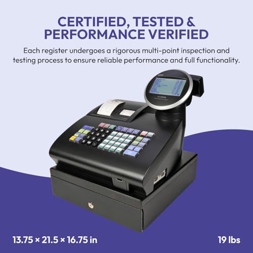 Royal Electronic Cash Register, 7000ML, Advanced POS System for Businesses, Ideal for Retail & Small Businesses (Refurbished) - size: 7000ML