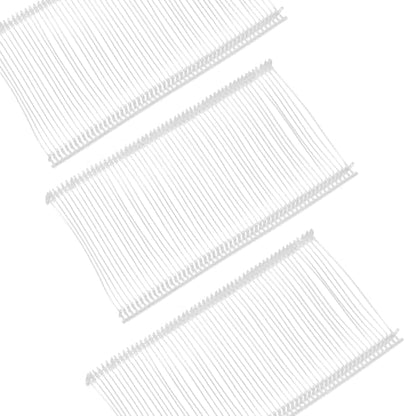 Uenhoy 5000 Pcs 2 Inch Tagging Gun Fasteners, Clear Plastic Barbs - size: 2 Inch