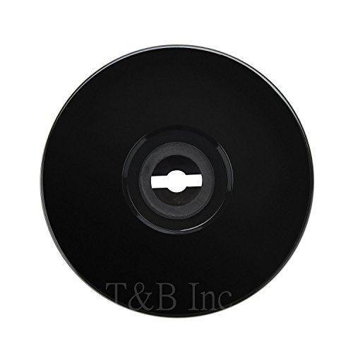 TamBee 4PCS 3Inch Acrylic Lazy Susan Turntable Organizer Revolving Display Base White Acrylic for Spice Rack Table Cake Kitchen Pantry Decorating Black - size: 3 inch Black