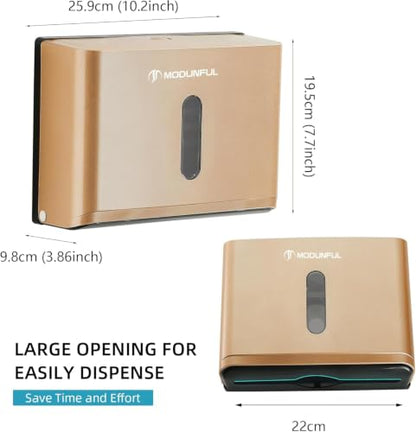 Adhesive Paper Towel Holder for Bathroom - Modunful M7 D-2131 - color: D-213 Gold