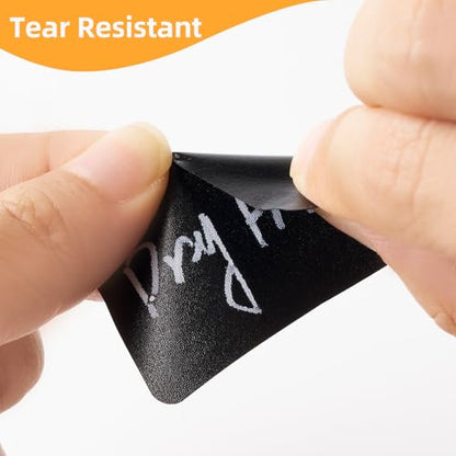 Homrelaxy 360 Pcs Chalkboard Labels Stickers for Glass Jars, 2.1"x 1.4" - size: 2.1"x1.4"