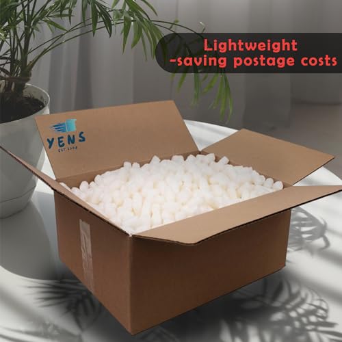 Yens Packing Peanuts 45 Gallon 7 cubic ft Biodegradable Popcorn - size: 60 Ounce (Pack of 1)