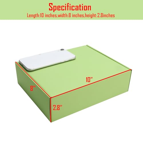 Green tea Shipping Packaging MEIANJU Hard Cardboard Box Gift Wrap Boxes - color: Green tea powder -20PCS