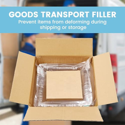 Air Pillows for Shipping Packaging Air Bags with Pump, 700 Count Inflatable Shipping Supplies Box Filler Packing Materials, Alternative to Packing Peanuts, Purse Stuffers for Shape 3.54" x 7.87"
