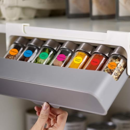 3/4" Round Color Coding Circle Dot Sticker Labels, 6 Colors - color: Colorful