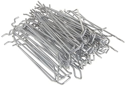 Azar Displays 701160 SAFETY Metal Loop Hook, 6" - size: 6 in.