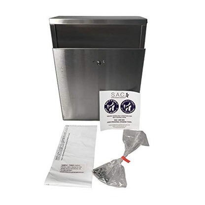 S.A.C. Sanitary Napkin Disposal Receptacle - Made in the U.S.A.