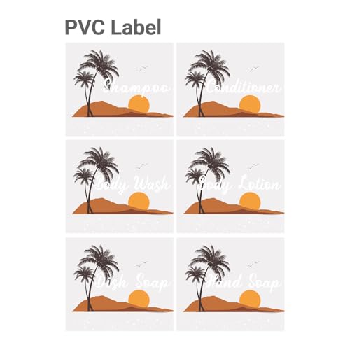Empty Plastic Bottles with Pump Dispenser, 500ml Gradient Bottle, 3 Pack - color: Gradient, size: 3 Pack