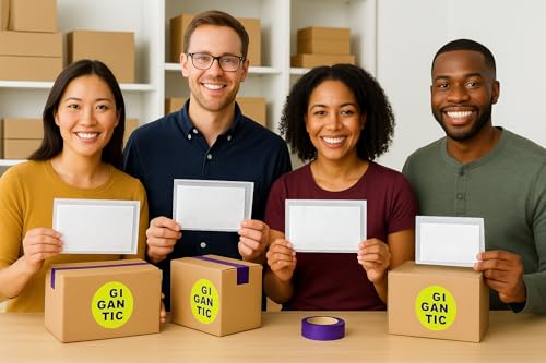 Packing List Enclosed Envelopes – 4.5" x 5.5" Short Side Opening – Self-Adhesive Clear or Printed Options – Multiple Pack Sizes (No Print - Clear, 500) - style: No Print - Clear