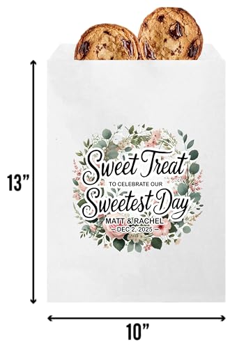 Flexicore Packaging Flat White Kraft Paper Bags(Custom Printed)(10-1000Qty) - size: 1 Count (Pack of 1)