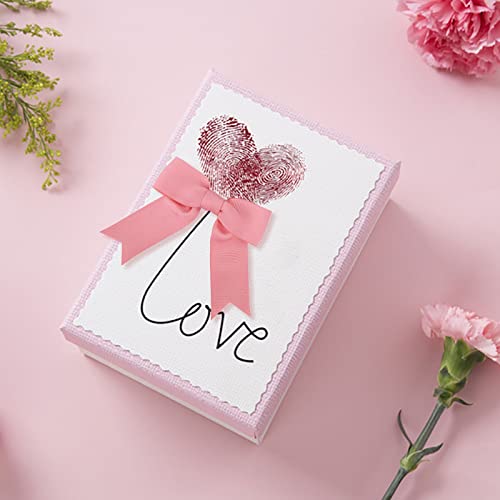 Meseey 50 Pcs 3 Inches Grosgrain Ribbon Twist Tie Bows Dusty Rose Pretied Premade Craft Bows for Treat Bags Gift Wrapping Basket Wedding Baby Shower Brithday Christmas Party (Dusty Rose) - color: Dusty Rose