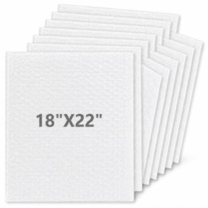 10PCS Large Bubble Out Bags, 18"x22" Clear Bubble Pouches Bag - size: 10PCS-18x22Inches
