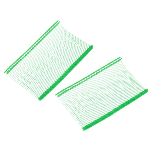 MECCANIXITY 1500 Pcs Standard Tagging Barb Fasteners, 2.2 Inch Light Green Tagging Gun Fasteners Tagging Gun Refill Plastic Garment for Clothing Fine Stitch Price Refills Tag Label