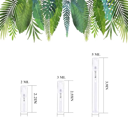 Mini Spray Bottle, Clear Plastic Empty Sample Containers, Fine Mist Perfume Travel Refillable Spray Bottle Perfume Atomizer Small Portable Bottle for Cleaning, Essential Oils 120Pcs 3ml - size: 3ml 120 Pcs