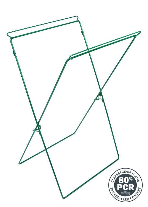 Zero Waste Event Trash and Recycling System | Portable Plastic Bottles Recycling | Great for Events, Festivals, Schools - 5 Pack - Green - color: Green, style: Plastic Bottles