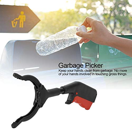 Denkerm Heavy Duty Claw Trash Garbage Picker, Grabber Reacher Tool, Practical for Gripping Variouse Shapes Objects Picking up Trash Pests Trash, default