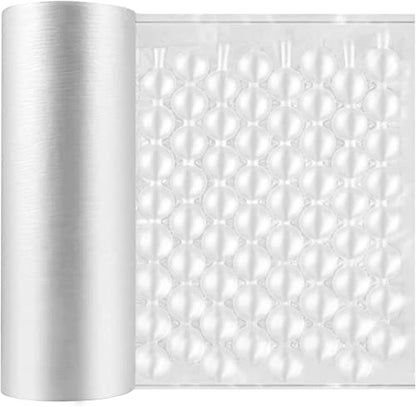 LDS Air Cushion Wrap Roll Quilt Bubble Air Pillow Sheet Film Air Cushion Wrap - Length 984ft (Air Bubble Film - Inflatable Bubbles - 15.7"x12.5")