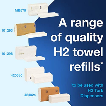 Tork Xpress Paper Towel Dispenser, H2/H23 Multifold Compatible, 302020 - color: White