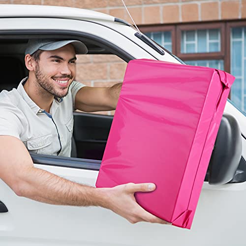 Metronic Poly Mailers 14.5x19 100 Pack, Large Thick Self Seal Shipping Bags - color: Pink, size: 14.5x19 100PC