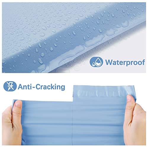 Metronic Large Poly Mailers 19x24 50PC Thick Shipping Bags, Light Blue - color: Light Blue, size: 19x24 50PC