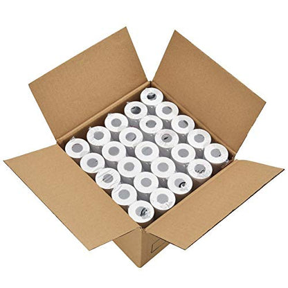 (200 Rolls) LabelMore 2 1/4" X 50' Thermal Receipt Paper, Credit Card Paper Rolls Thermal, Cash Register Roll, Premium Pos Printer Paper - size: 2 1/4" x 50' (200Rolls)