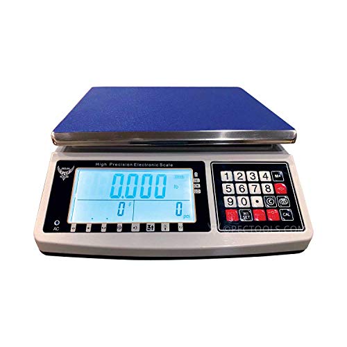 PEC Digital Counting Scale - Digital Inventory Scale for Packages and Mail - Weight Counting Scale for Coins and Small Parts - 6.6lbs - size: 6.6lbs Capacity