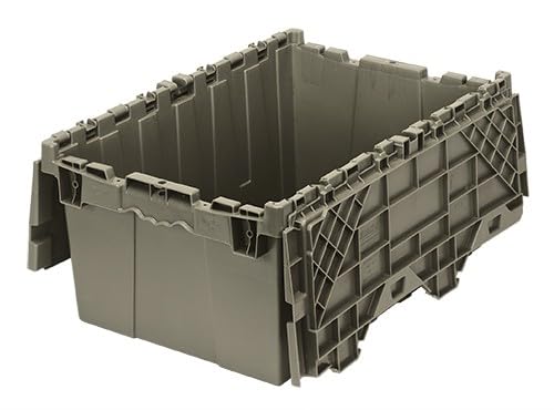Storage Bins with Lids Heavy Duty Stackable Storage Box - size: 16" x 10" x 22"