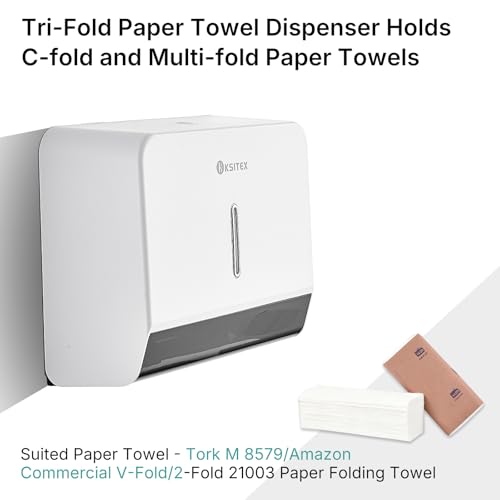 Paper Towel Dispenser Holder Wall Mount - color: Ks-5853-w