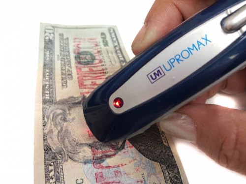 Mini 2-in-1 Counterfeit Money Bill Detector UV & Magnetic, 3.4in - color: Blue, size: Mini